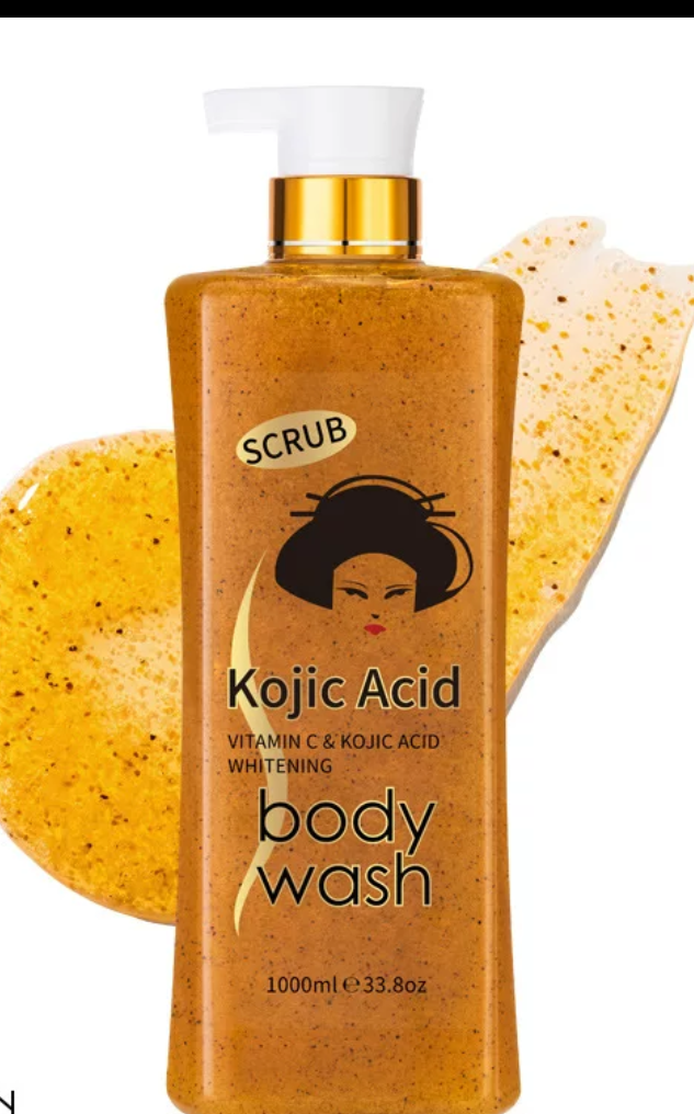 Kojic Acid Scrub Body Wash