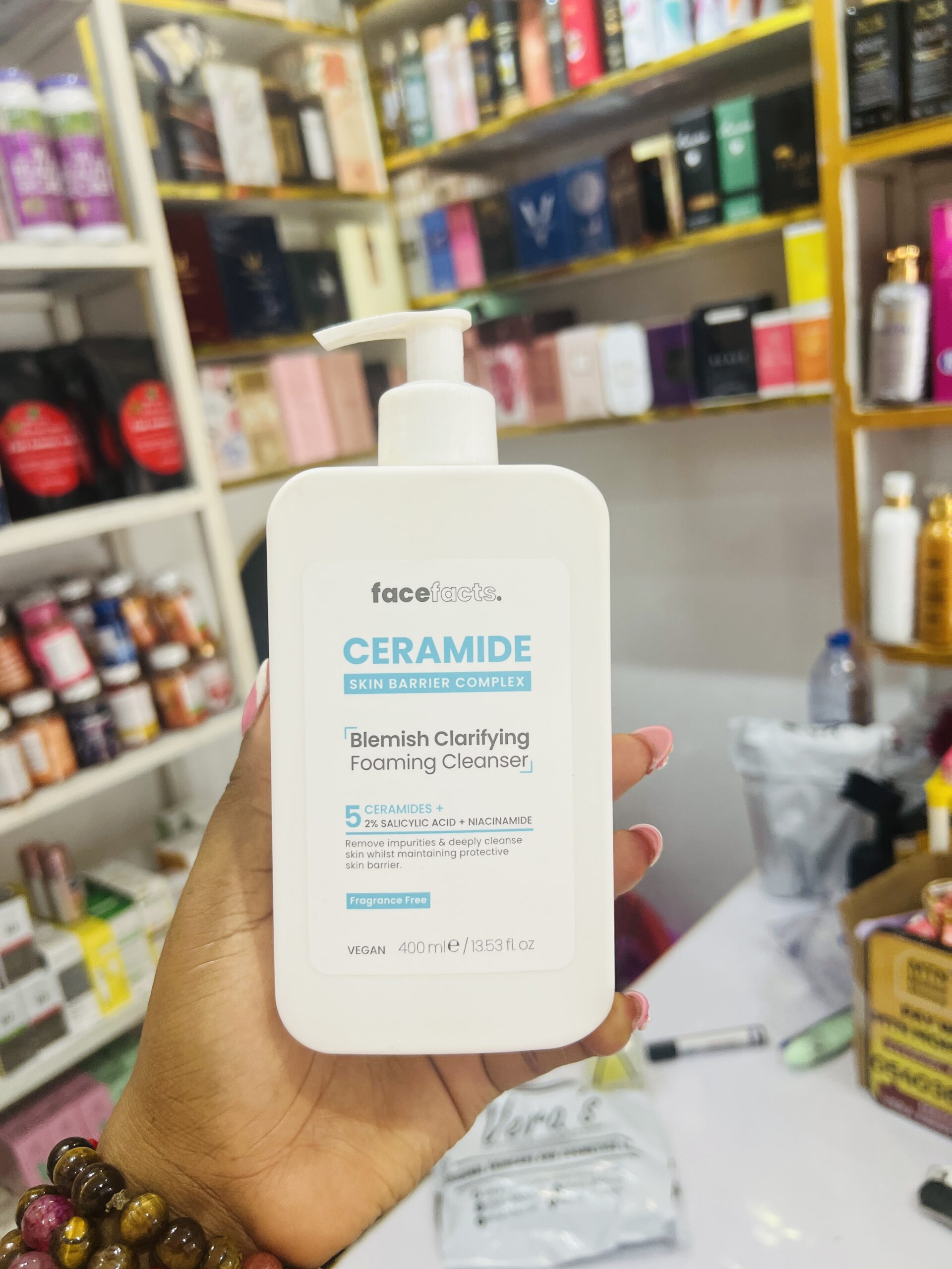 Face facts blemish clarifying foaming cleanser