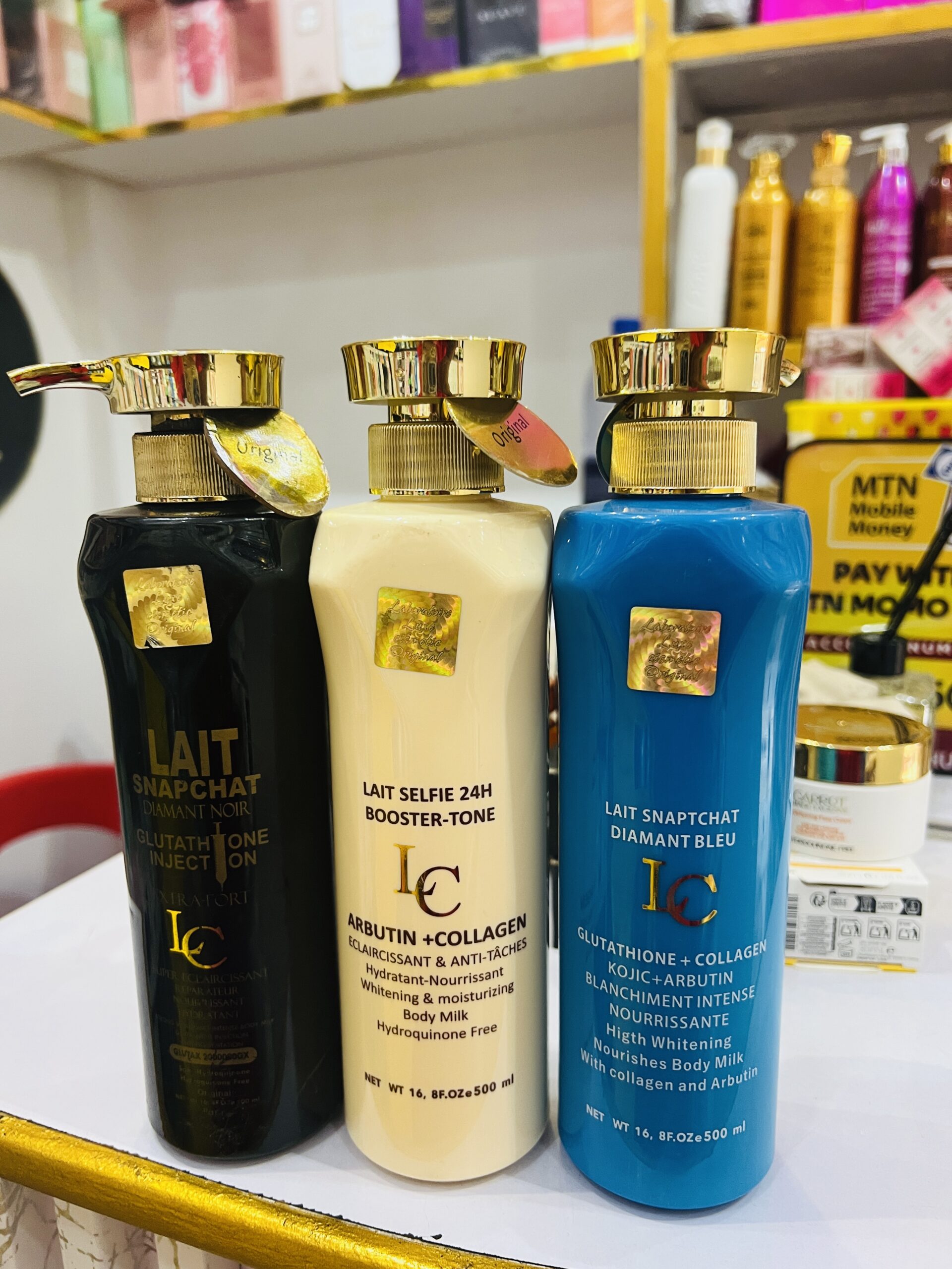 LC Liat Snapchat lotions
