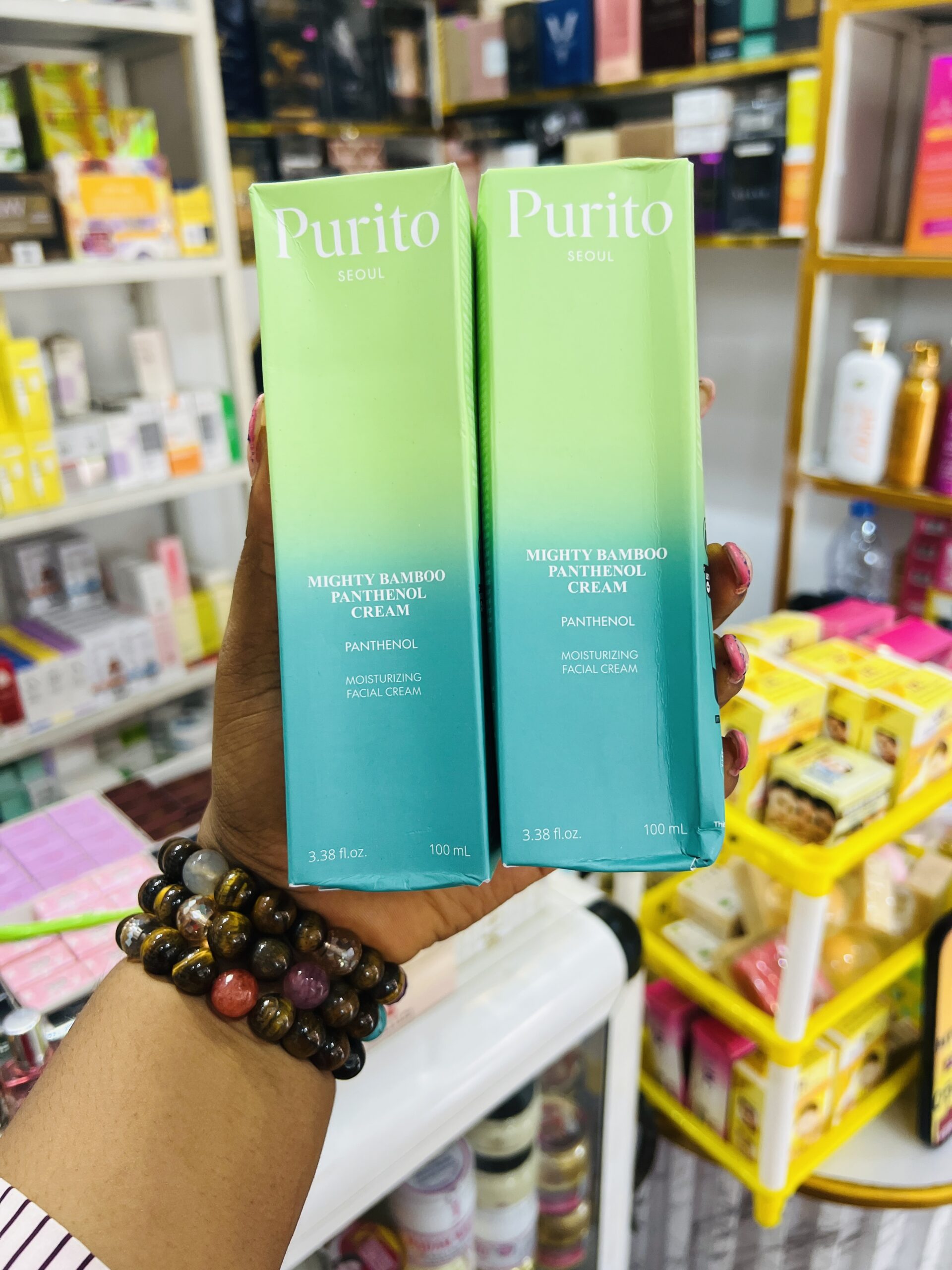 Purito mighty bamboo panthenol cream