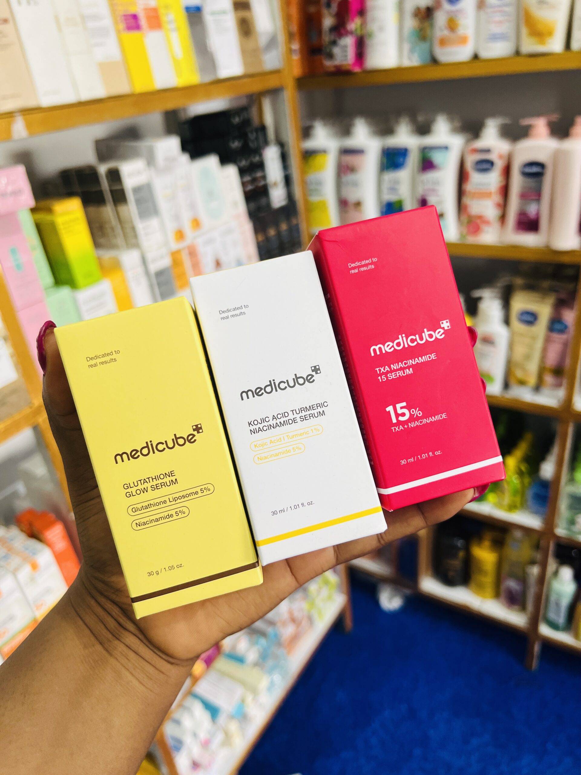 Medicube facial serums