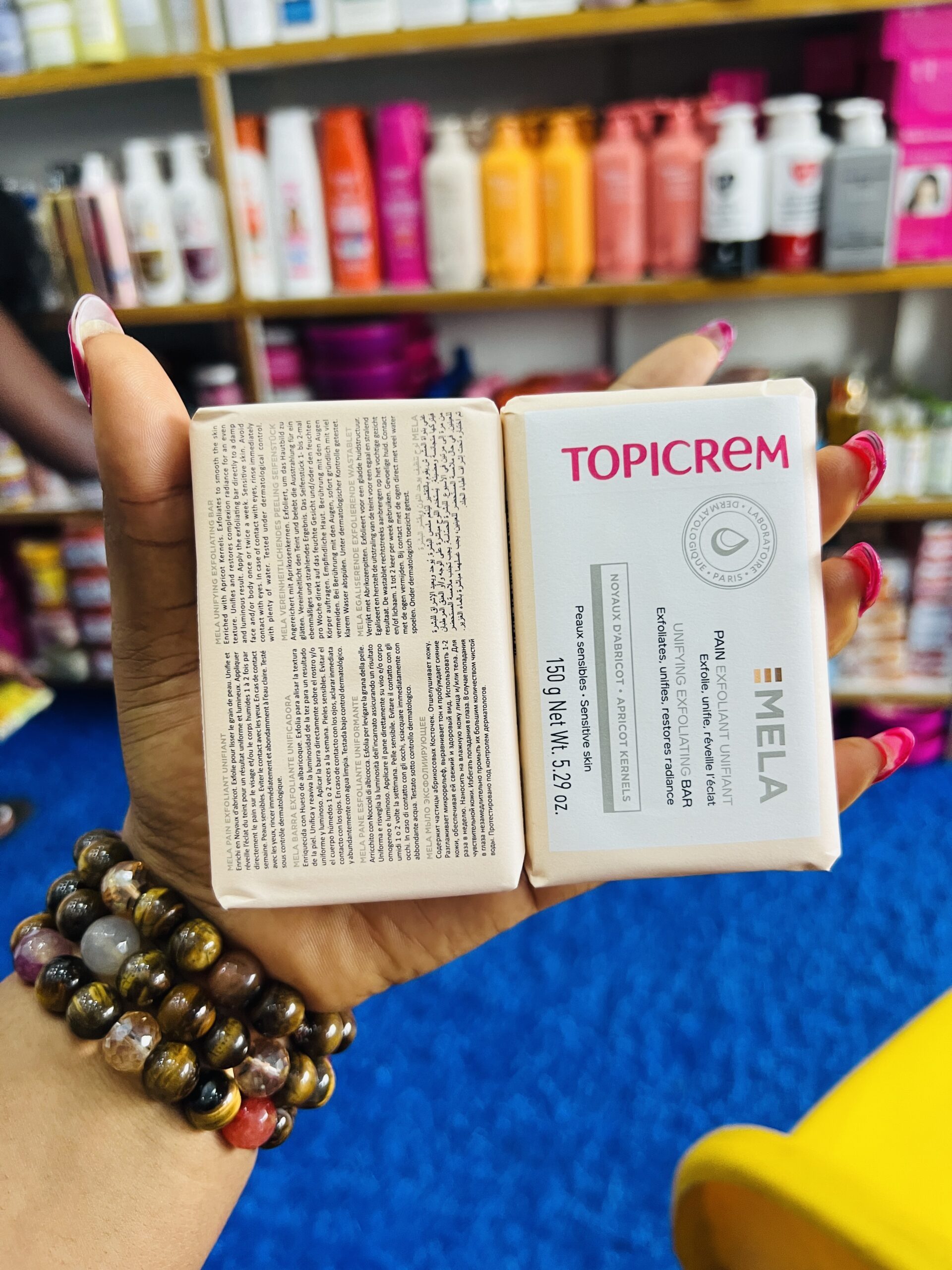 Topicerm E mela bar soap