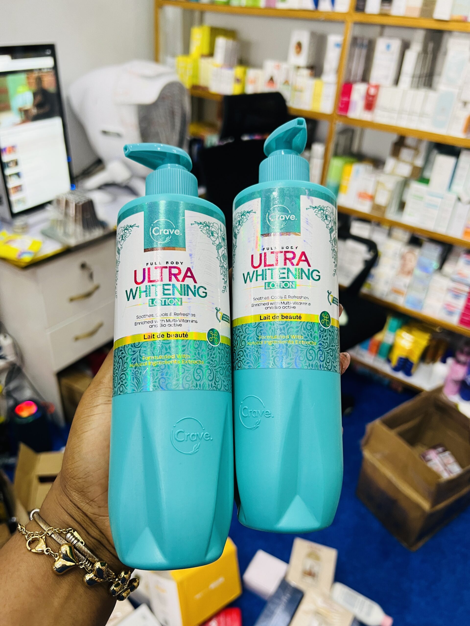 Crave ultra whitening lotion