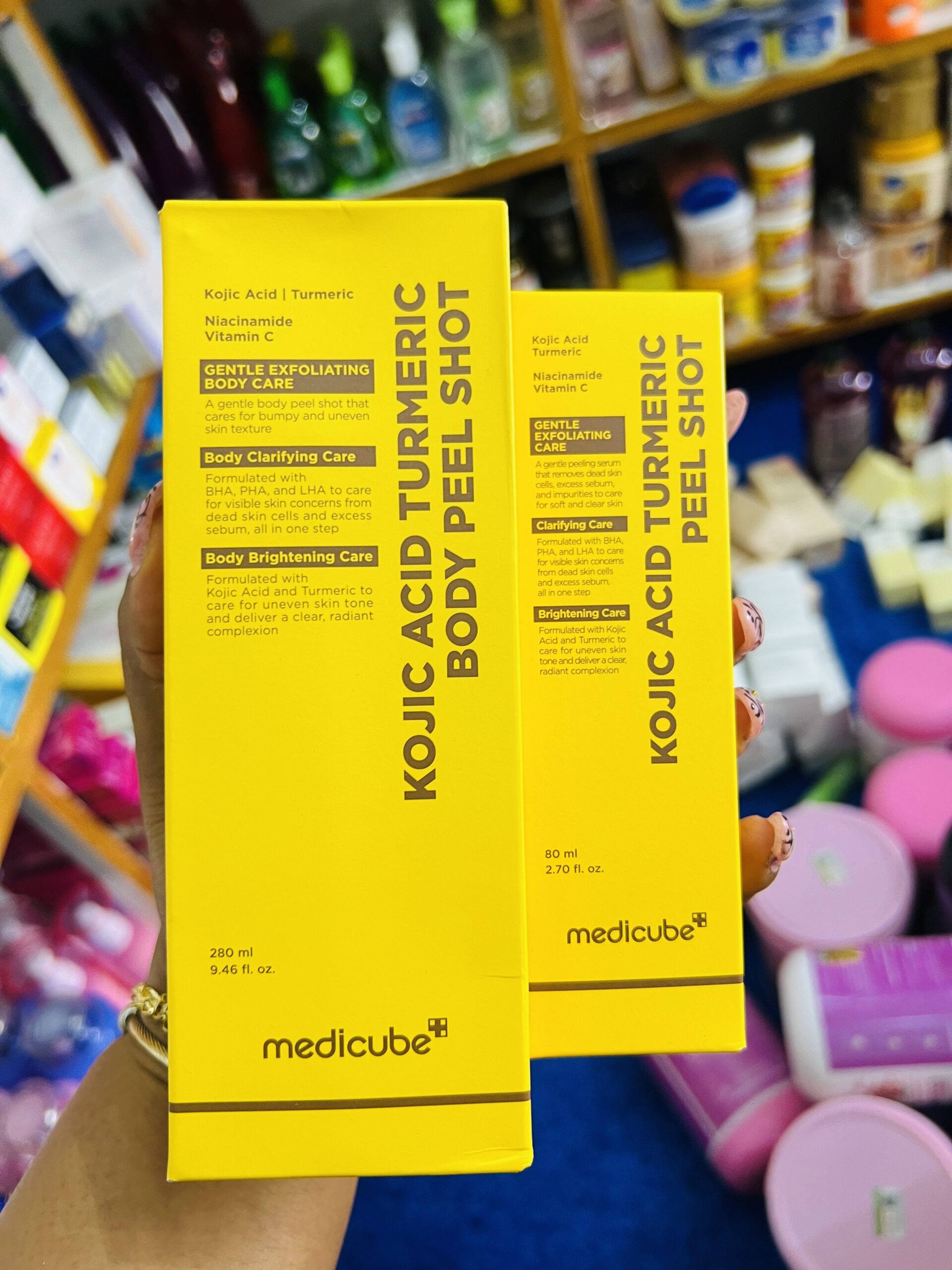 Medicube Kojic and tumeric peel shot