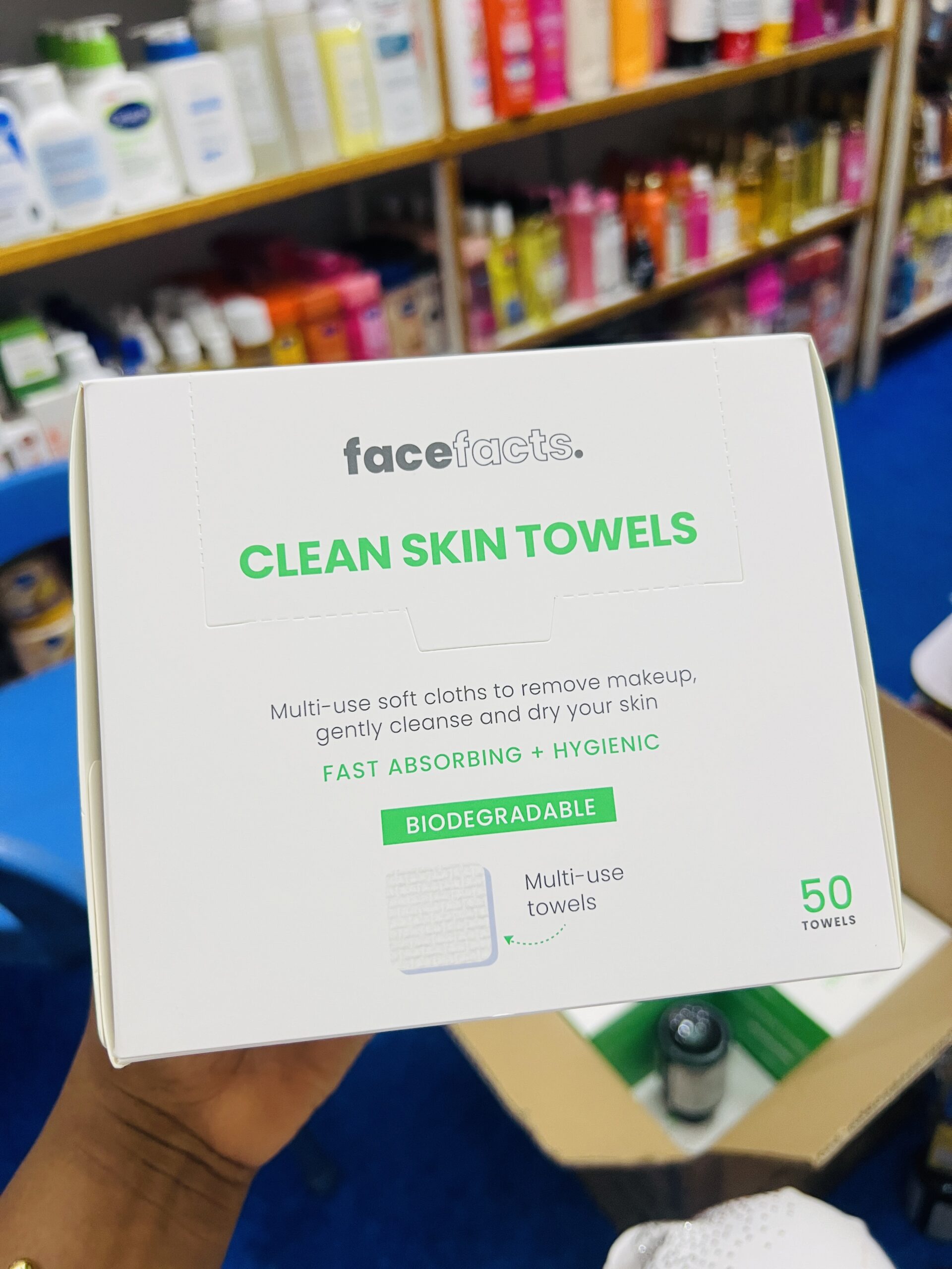Face facts clean skin towels