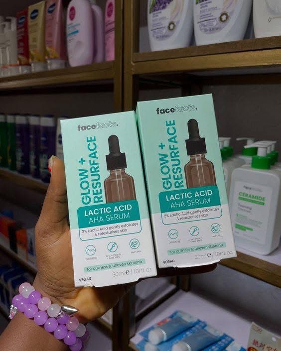 Face facts lactic serum